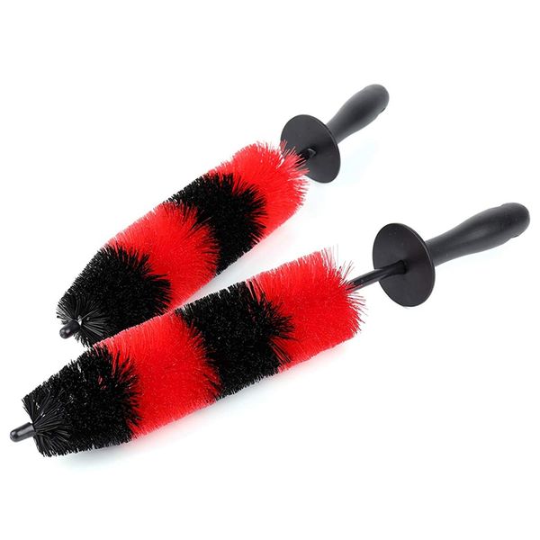 2 pack master wheel brush, 17 inch long soft bristle wheel cleaning brush kit or car brush, easy reach rim tire detailing
2 pack master wheel brush, 17 inch long soft bristle wheel cleaning brush kit or car brush, easy reach rim tire detailing