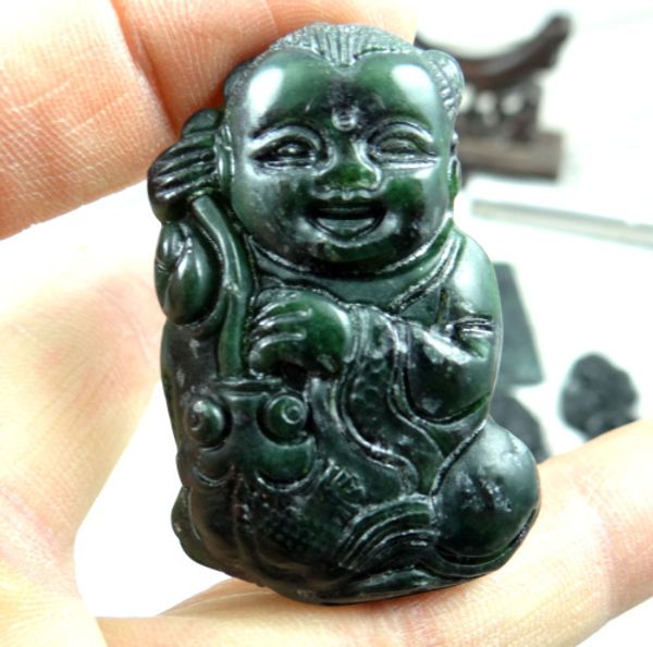 natural stone quartz crystal chinese stone hand-carved statue of boy amulet pendant for diy jewelry making necklace accessories, Silver
natural stone quartz crystal chinese stone hand-carved statue of boy amulet pendant for diy jewelry making necklace accessories, Silver