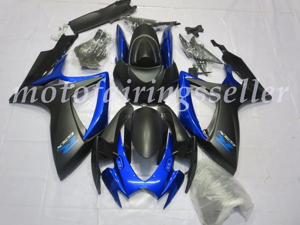 new abs plastic fairings kit fit for suzuki gsxr600 gsxr750 gsx-r600 r750 k6 2006 2007 injection mold matte black gloss blue
new abs plastic fairings kit fit for suzuki gsxr600 gsxr750 gsx-r600 r750 k6 2006 2007 injection mold matte black gloss blue