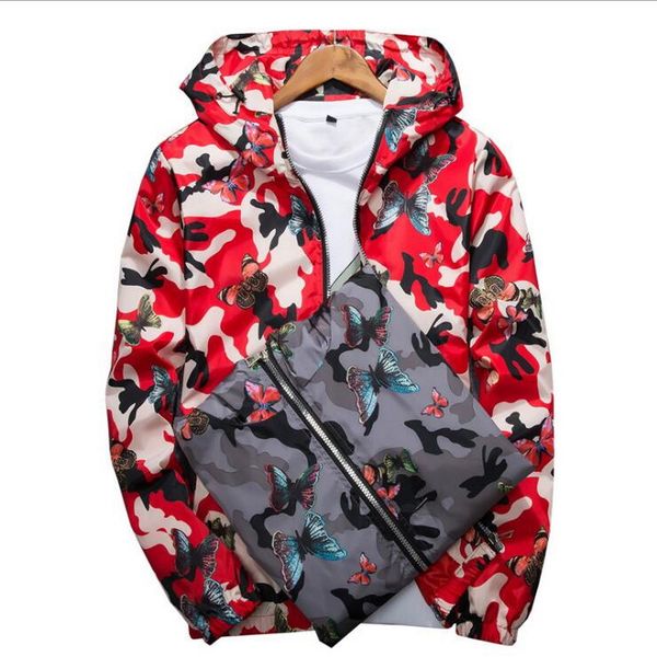 mens homme модные камуфляж hoodie jacket бабочка печать одежда мужской куртки тонкой ветровка мужской outwear, Black;brown
mens homme модные камуфляж hoodie jacket бабочка печать одежда мужской куртки тонкой ветровка мужской outwear, Black;brown