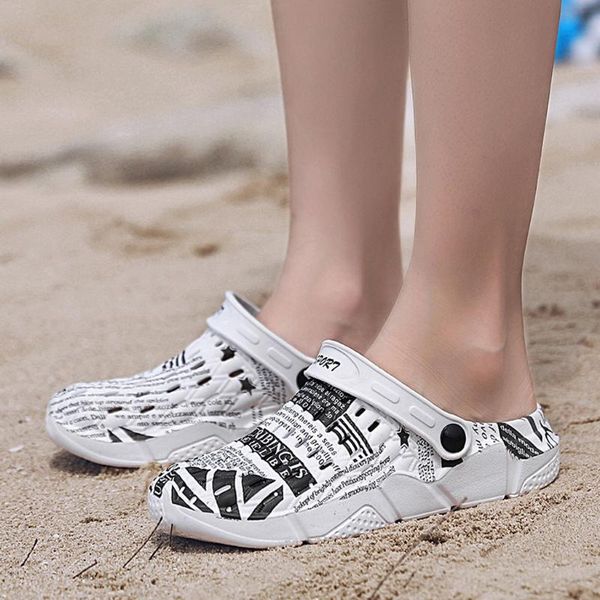 women men flat breathable slippers letter print round head non-slip sandals flip flops casual beach shoes woman zapatos de mujer, Black
women men flat breathable slippers letter print round head non-slip sandals flip flops casual beach shoes woman zapatos de mujer, Black