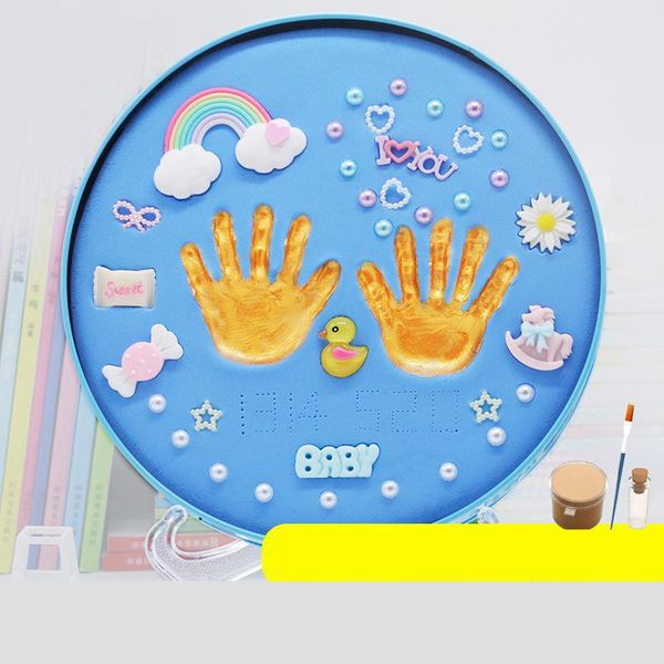 baby hands feet prints diy clay set toy souvenir infant hand foot mud children's birthday baby gift box
baby hands feet prints diy clay set toy souvenir infant hand foot mud children's birthday baby gift box