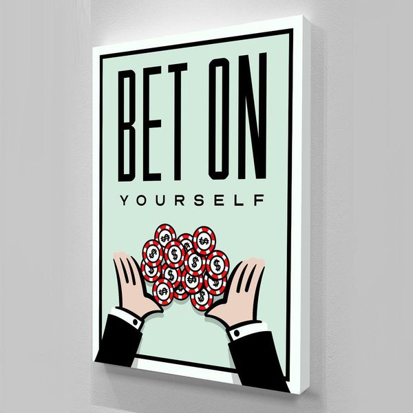 alec monopoly "bet on yourself" home decor handpainted &hd print oil painting on canvas wall art canvas painting office art cultur
alec monopoly "bet on yourself" home decor handpainted &hd print oil painting on canvas wall art canvas painting office art cultur