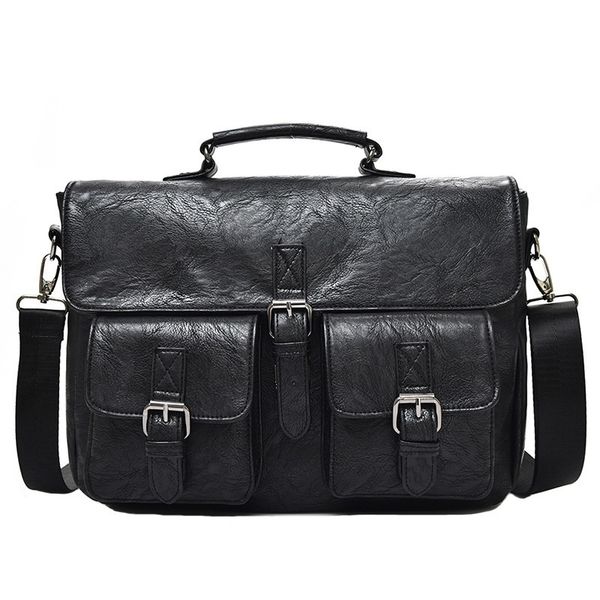 multifunctional men shoulder diagonal bag business briefcase pu leather mens fashion 14 inch bags cj191201
multifunctional men shoulder diagonal bag business briefcase pu leather mens fashion 14 inch bags cj191201