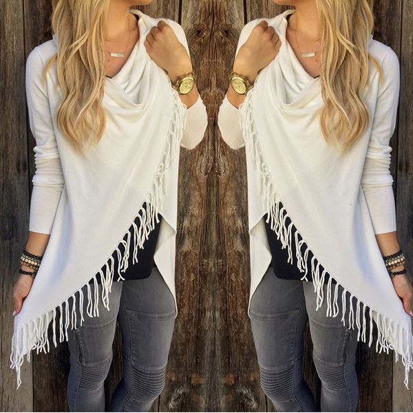 sweater fashion wrap autumn cardigan tassel jumper female cotton solid irregular design jumper for lady women sweater pull femme, White;black
sweater fashion wrap autumn cardigan tassel jumper female cotton solid irregular design jumper for lady women sweater pull femme, White;black
