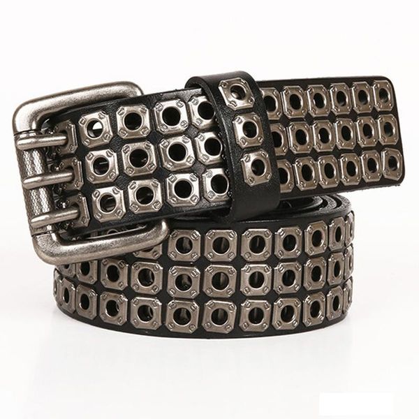 retro punk rivet belt men leather belts for jeans casual belt luxury alloy metal pin buckle strap cowboy waistband, Black;brown
retro punk rivet belt men leather belts for jeans casual belt luxury alloy metal pin buckle strap cowboy waistband, Black;brown