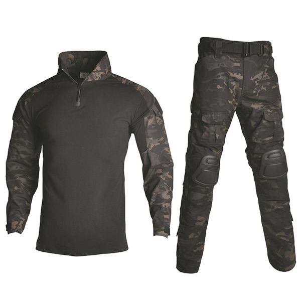outdoor us army clothes hunting fight combat shirt + cargo pants knee pads tactical camouflage men uniform clothes suit, Camo
outdoor us army clothes hunting fight combat shirt + cargo pants knee pads tactical camouflage men uniform clothes suit, Camo