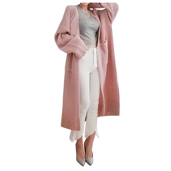 2019 autumn long sweater casual women jumpers knitted warm pockets sweaters oversized cardigans ladies light weight coat, Black;brown
2019 autumn long sweater casual women jumpers knitted warm pockets sweaters oversized cardigans ladies light weight coat, Black;brown