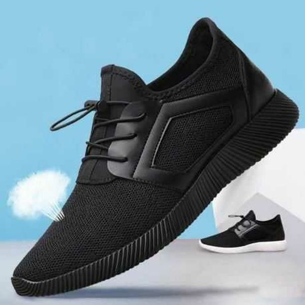 spring and autumn athletic men wear-resistant lace-up casual shoes student's shoes running men's breathable, Black
spring and autumn athletic men wear-resistant lace-up casual shoes student's shoes running men's breathable, Black