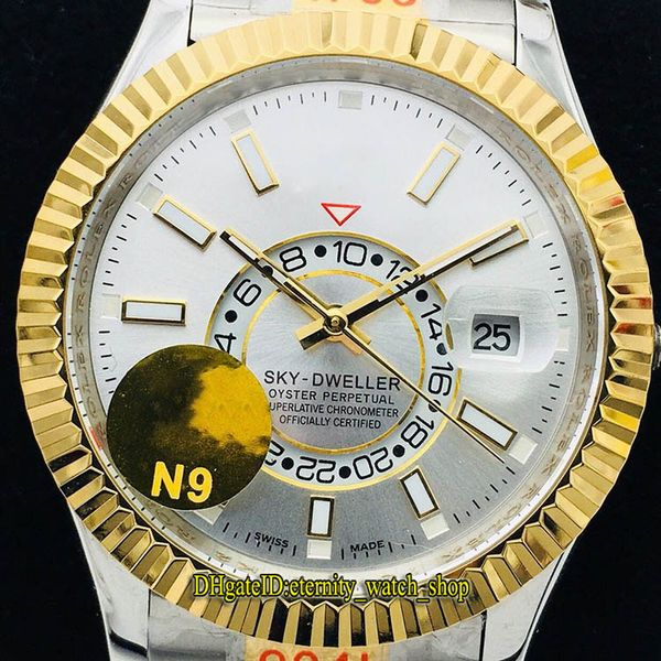 n9 лучшая версия sky-dweller m326933-0009 серебристый циферблат cal.9001 автоматический двунаправленный вращающийся безель мужские часы стал, Slivery;brown
n9 лучшая версия sky-dweller m326933-0009 серебристый циферблат cal.9001 автоматический двунаправленный вращающийся безель мужские часы стал, Slivery;brown