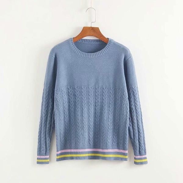 autumn women casual korean knitted pullovers loose o-neck sweters striped long sleeve pullover, White;black
autumn women casual korean knitted pullovers loose o-neck sweters striped long sleeve pullover, White;black