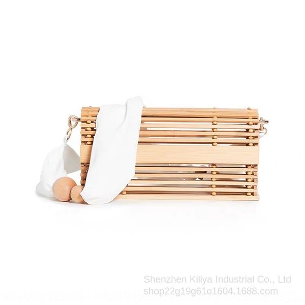 2020 bamboo handmade ins ribbon woven ribbon woven bag beach holiday bamboo basket bag female
2020 bamboo handmade ins ribbon woven ribbon woven bag beach holiday bamboo basket bag female