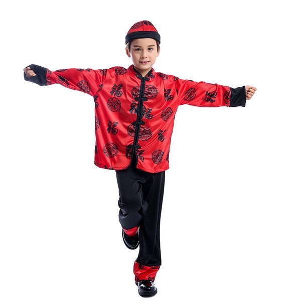 boys chinese nobel costume traditional fancy dress perfect for birthday parties shows or carnival, Black;red
boys chinese nobel costume traditional fancy dress perfect for birthday parties shows or carnival, Black;red
