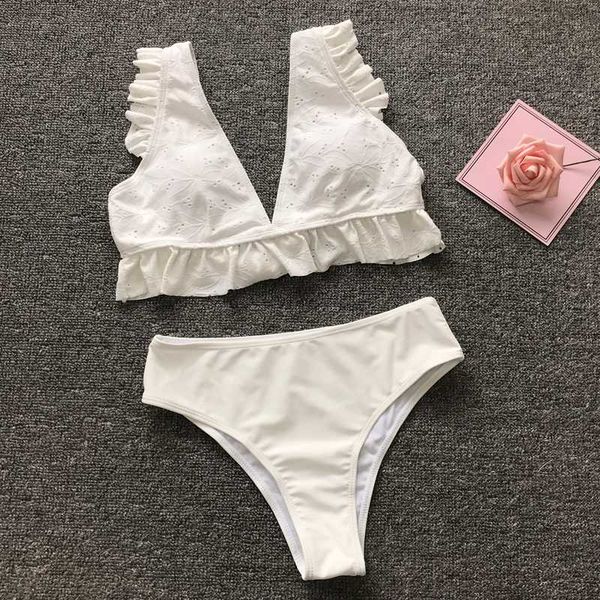 bikinis set high waist women swimwear push up swimsuit white bikini ruffle bathing suit female beach wear swimming xl
bikinis set high waist women swimwear push up swimsuit white bikini ruffle bathing suit female beach wear swimming xl