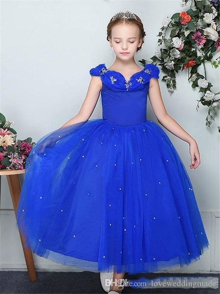 lovely ball gown flower girl dresses off shoulder appliqued tulle girls pageant dresses prom gowns kids formal wear, White;blue
lovely ball gown flower girl dresses off shoulder appliqued tulle girls pageant dresses prom gowns kids formal wear, White;blue
