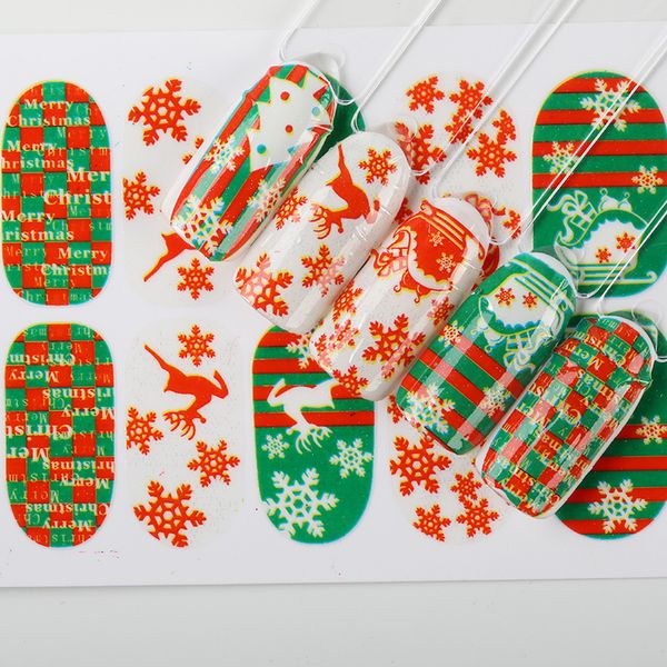 rosalind christmas colorful nail art stickers polish style wraps nail art manicure decoration water transfer stickers decal, Black
rosalind christmas colorful nail art stickers polish style wraps nail art manicure decoration water transfer stickers decal, Black