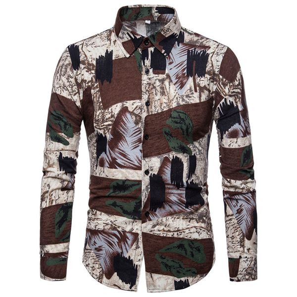 Shirts Men's Autumn Winter Long Sleeve Patchwork Blouse High Quality Long Sleeve Slim Fit Business Casual Shirt #3
Shirts Men's Autumn Winter Long Sleeve Patchwork Blouse High Quality Long Sleeve Slim Fit Business Casual Shirt #3