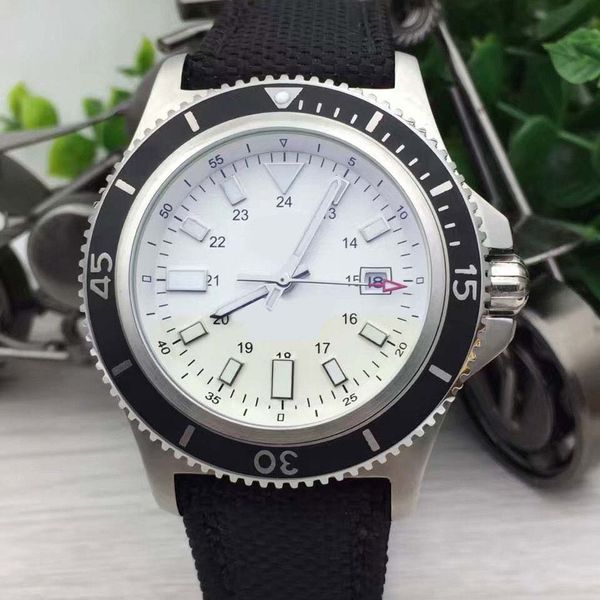 special edition superocean mens watches br 1884 automatic mechanical 42mm luminous white dial outdoor man watch with nylon band, Slivery;brown
special edition superocean mens watches br 1884 automatic mechanical 42mm luminous white dial outdoor man watch with nylon band, Slivery;brown