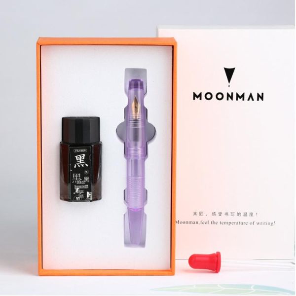 f nib 0.38mm transparent fountain pen 6 nibs ink pen chancery school supplies calligraphy pens fountain pens with gift box 
f nib 0.38mm transparent fountain pen 6 nibs ink pen chancery school supplies calligraphy pens fountain pens with gift box