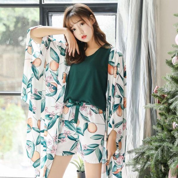 zdfurs* 2019 new daily spring autumn women's pajama set 4 piece home style sleep set sweet loose leaves sleepwear female, Black;red
zdfurs* 2019 new daily spring autumn women's pajama set 4 piece home style sleep set sweet loose leaves sleepwear female, Black;red