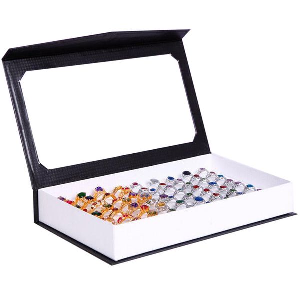 72 holes velvet plastic jewelry storage boxes show earrings ear studs jewelry display rack jewelry organizer holder for rings, Black;white
72 holes velvet plastic jewelry storage boxes show earrings ear studs jewelry display rack jewelry organizer holder for rings, Black;white