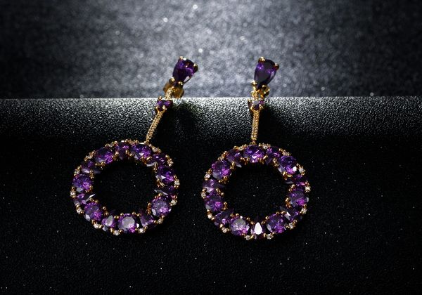 fashion-74 mm long earrings, 18k gold plate setting with 4 colors cubic zirconia, round pendant earrings, Silver
fashion-74 mm long earrings, 18k gold plate setting with 4 colors cubic zirconia, round pendant earrings, Silver