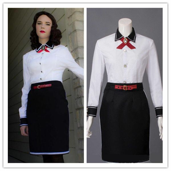bioshock infinite: burial at sea elizabeth cosplay costume custom made fhi, Black;red
bioshock infinite: burial at sea elizabeth cosplay costume custom made fhi, Black;red