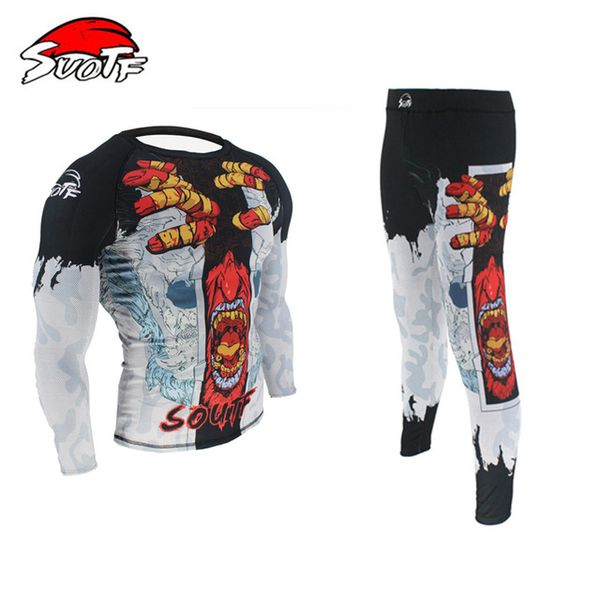 boxing set compression jersey+pants battle rashguard kickboxing tight long t-shirts trousers muay thai fightwear, Blue
boxing set compression jersey+pants battle rashguard kickboxing tight long t-shirts trousers muay thai fightwear, Blue