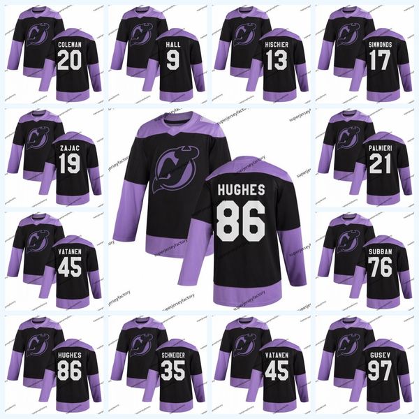 new jersey devils 2020 fights cancer practice jersey nico hischier jack hughes taylor hall p.k. subban kyle palmieri miles wood corey, Black;red
new jersey devils 2020 fights cancer practice jersey nico hischier jack hughes taylor hall p.k. subban kyle palmieri miles wood corey, Black;red