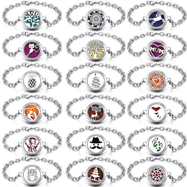 new aroma jewelry tree of life style bangle stainless steel essential oil diffusing perfume magnetic locket adjustable bracelet, Black
new aroma jewelry tree of life style bangle stainless steel essential oil diffusing perfume magnetic locket adjustable bracelet, Black