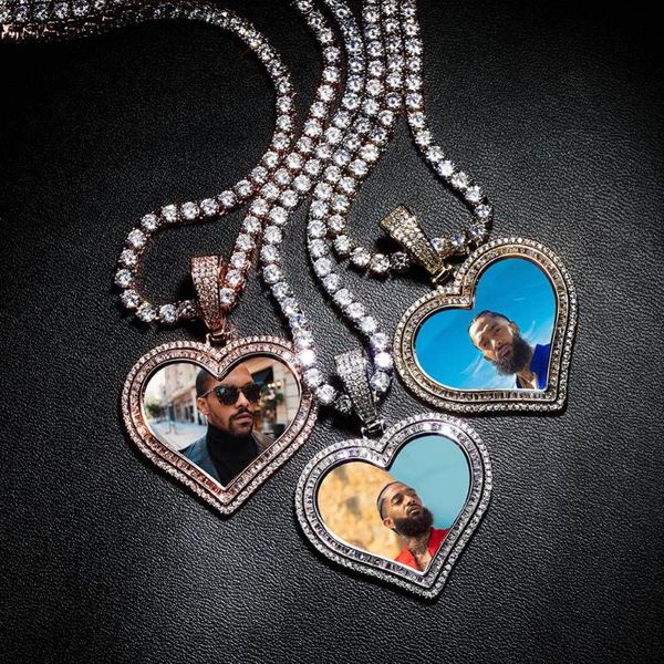 heart shape custom p frame memory medallions pendants necklace for women men hip hop bling iced out rapper jewelry, Silver
heart shape custom p frame memory medallions pendants necklace for women men hip hop bling iced out rapper jewelry, Silver
