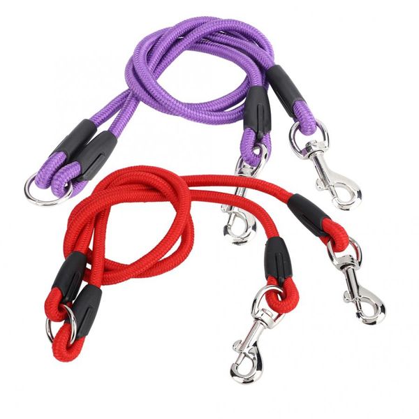 nylon pet double leash rope 2 trigger hooks walking for medium small dog accessories
nylon pet double leash rope 2 trigger hooks walking for medium small dog accessories