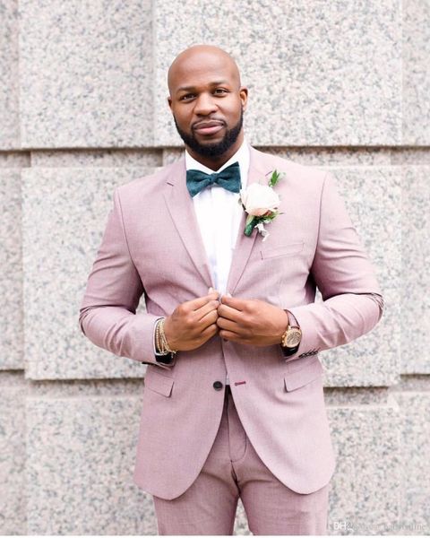 two buttons pink groom tuxedos notch lapel groomsmen mens suits blazers (jacket+pants+tie) w:708, White;black
two buttons pink groom tuxedos notch lapel groomsmen mens suits blazers (jacket+pants+tie) w:708, White;black