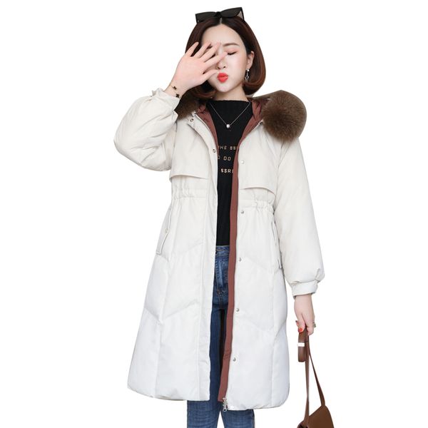 fur collar women's down jacket winter coat female jacket women clothes 2019 new korean vintage parka white duck down, Black
fur collar women's down jacket winter coat female jacket women clothes 2019 new korean vintage parka white duck down, Black