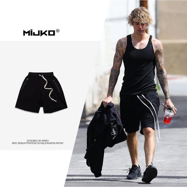 mens zipper pockets long drawstring casual shorts joggings street hip hop sports sweatshort beach pants for summer, White;black
mens zipper pockets long drawstring casual shorts joggings street hip hop sports sweatshort beach pants for summer, White;black