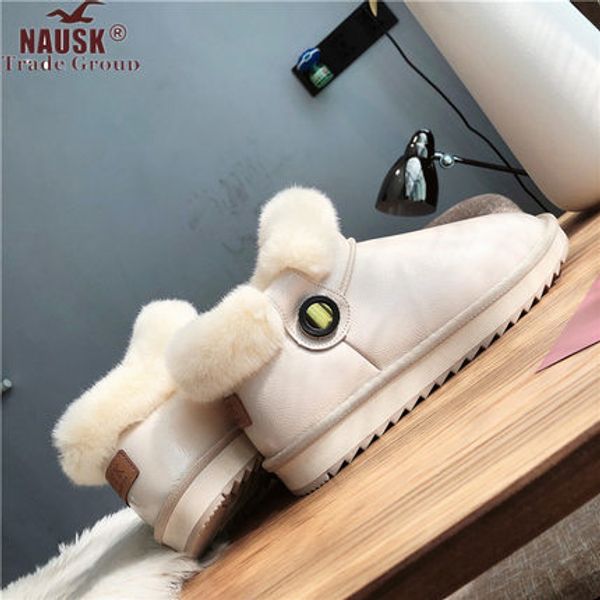 2020 new winter snow boots women plus velvet platform boots korean student wild flat women's shoes botas de mujer, Black
2020 new winter snow boots women plus velvet platform boots korean student wild flat women's shoes botas de mujer, Black