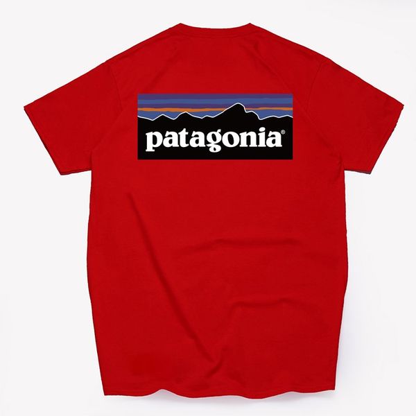 men and women tee fashion patagonia tee from designer brand summer short sleeve tshirt mens, White;black
men and women tee fashion patagonia tee from designer brand summer short sleeve tshirt mens, White;black