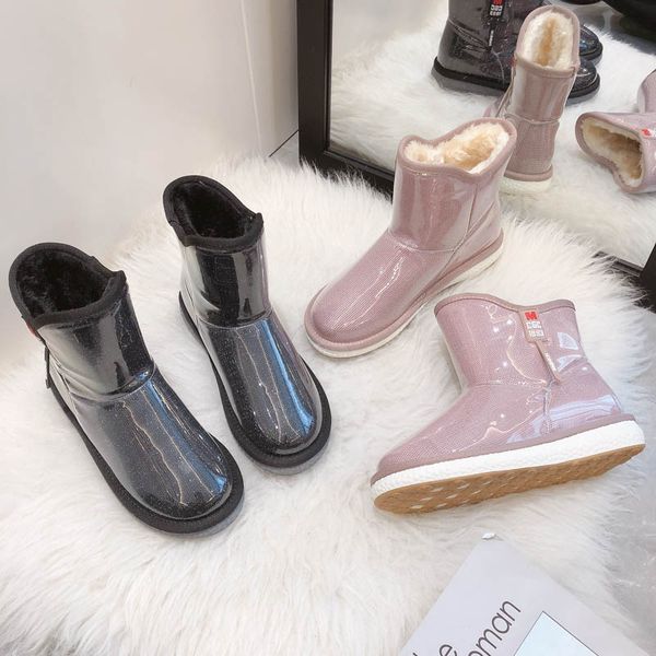 waterproof and anti-skiing boots women's 2019 fashion plus velvet thick warm cotton shoes flat winter boots, Black
waterproof and anti-skiing boots women's 2019 fashion plus velvet thick warm cotton shoes flat winter boots, Black