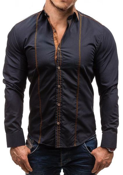 2019 spring autumn men shirt plus size -xxxxl shirts men long sleeve turn down collar slim shirt gd1201, White;black
2019 spring autumn men shirt plus size -xxxxl shirts men long sleeve turn down collar slim shirt gd1201, White;black