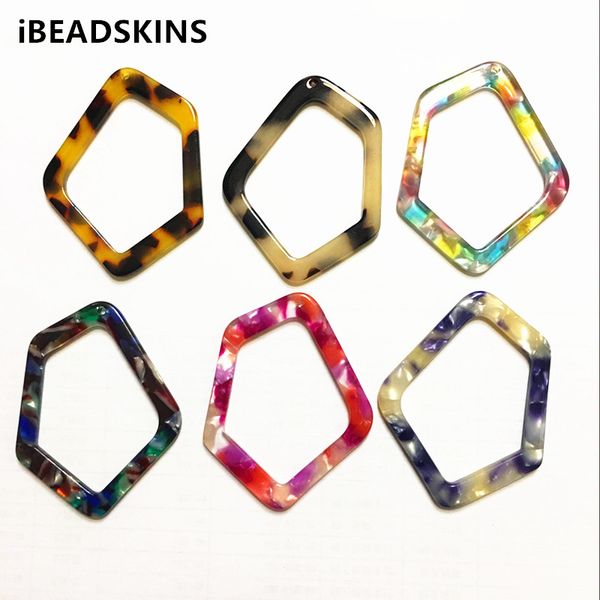 new arrival 48x37mm 50pcs/lot geometric shape acetic acid beads charms for jewelry making(as shown
new arrival 48x37mm 50pcs/lot geometric shape acetic acid beads charms for jewelry making(as shown