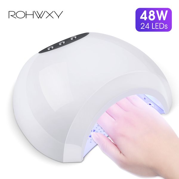rohwxy 48w uv led nail lamp professional sunlight nail gel polish dryer uv ice lamp curing dry gel manicure for art
rohwxy 48w uv led nail lamp professional sunlight nail gel polish dryer uv ice lamp curing dry gel manicure for art