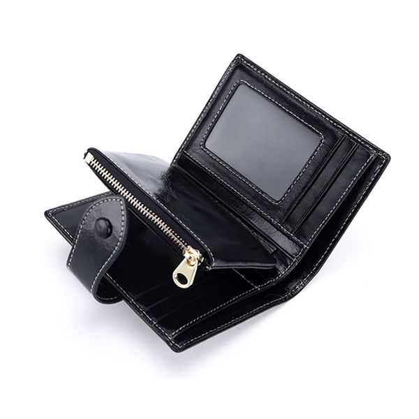 women's retro change genuine leather wallet short korean trend multi-functional oil wax leather two fold purse andclutch bag
women's retro change genuine leather wallet short korean trend multi-functional oil wax leather two fold purse andclutch bag