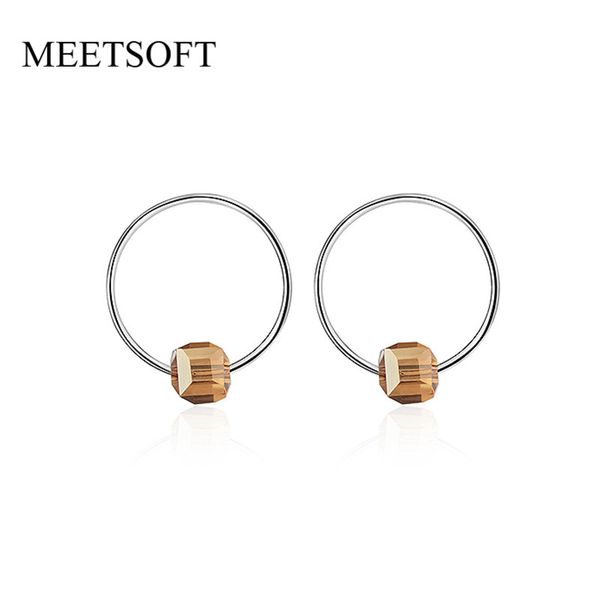 meetsoft 925 sterling silver prevent allergy zircon cube stud earrings for women hollow out round jewelry gift, Golden;silver
meetsoft 925 sterling silver prevent allergy zircon cube stud earrings for women hollow out round jewelry gift, Golden;silver
