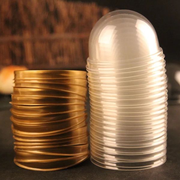50pcs disposable egg-yolk puff containers dessert decorative wedding practical clear party cupcake packaging dome semicircle
50pcs disposable egg-yolk puff containers dessert decorative wedding practical clear party cupcake packaging dome semicircle
