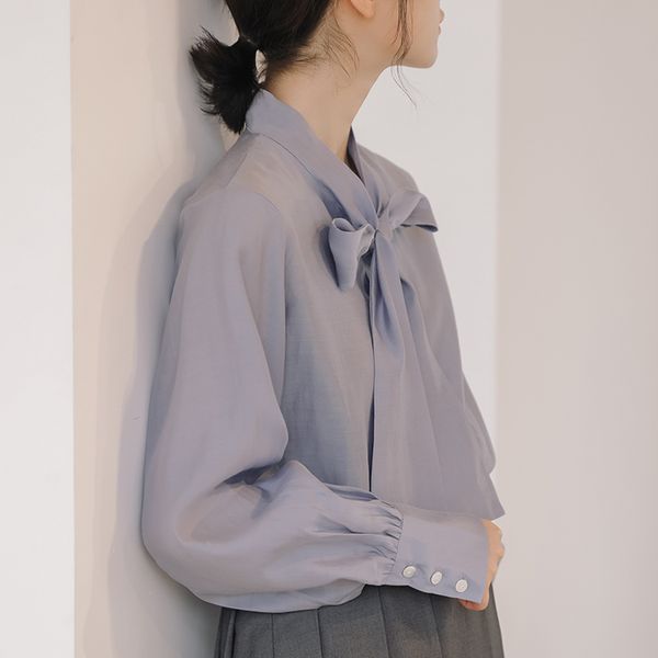 romance elegant vintage design blouse tie puff sleeve women shirt spring autumn chemisier femme blusa mujer camisa, White
romance elegant vintage design blouse tie puff sleeve women shirt spring autumn chemisier femme blusa mujer camisa, White
