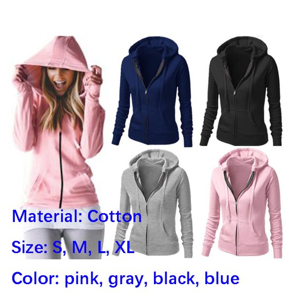 women's long sleeve zipper cardigan in autumn and winter, Black
women's long sleeve zipper cardigan in autumn and winter, Black