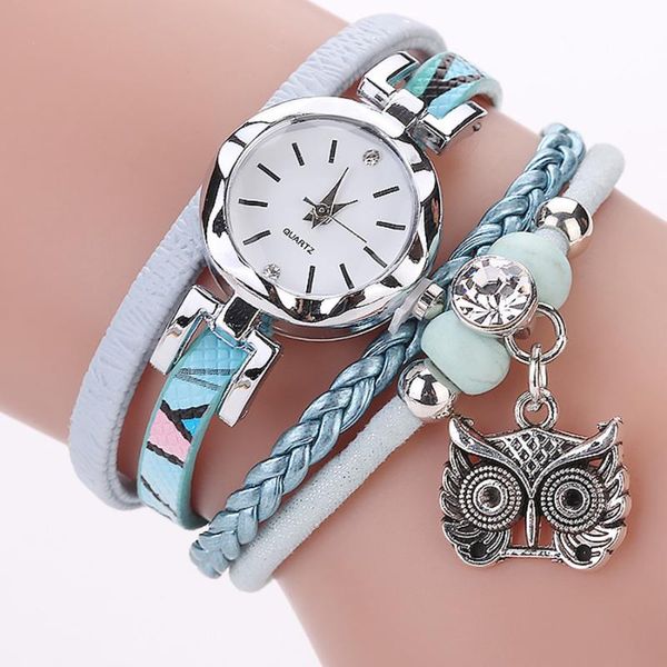 fashion women girls analog quartz owl pendant ladies dress bracelet watches dropshipping new arrival hipping, Slivery;brown
fashion women girls analog quartz owl pendant ladies dress bracelet watches dropshipping new arrival hipping, Slivery;brown