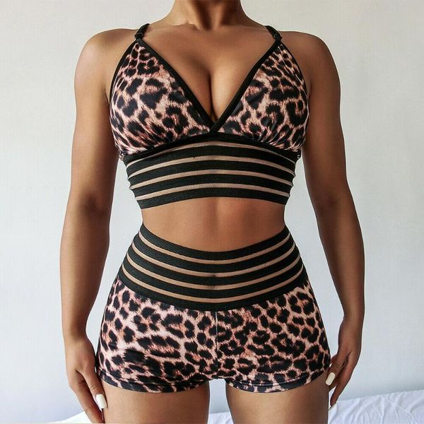 womens sports yoga leopard bikini set high waist swimwear fitness and shorts clothes
womens sports yoga leopard bikini set high waist swimwear fitness and shorts clothes