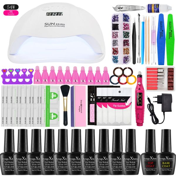 manicure kit nail polish kit 36/48/54w uv led lamp10 colors nail polish set for manicure gel set
manicure kit nail polish kit 36/48/54w uv led lamp10 colors nail polish set for manicure gel set