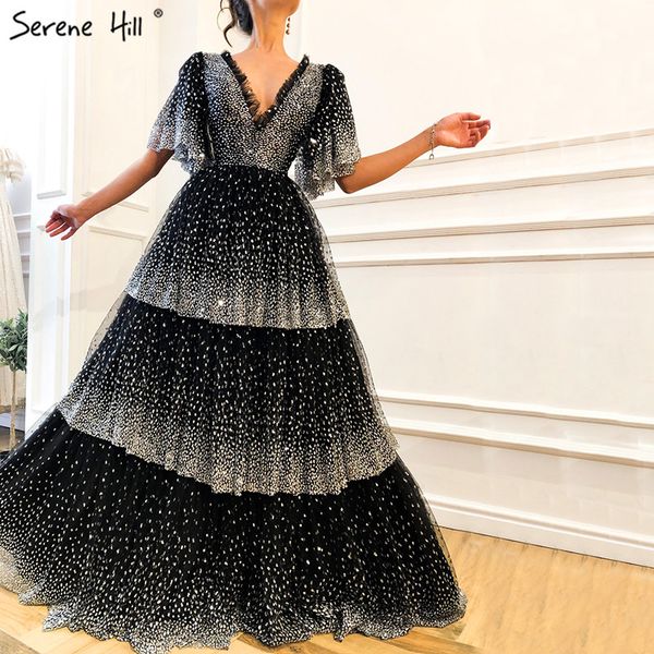 dubai designer black short sleeves prom dresses 2019 v-neck sequined luxury a-line prom gowns bla60735, White;black
dubai designer black short sleeves prom dresses 2019 v-neck sequined luxury a-line prom gowns bla60735, White;black